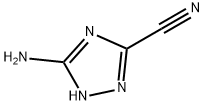 5-amino-1H-1,2,4-triazole-3-carbonitrile Struktur