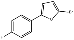 2-Bromo-5-(4-fluorophenyl)furan Struktur