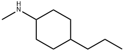 N-methyl-4-propylcyclohexan-1-amine Struktur