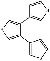 3,3':4',3''-Terthiophene Struktur