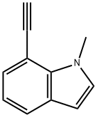 7-Ethynyl-1-methyl1H-indole Structure