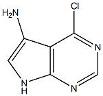 4-Chloro-7H-pyrrolo[2,3-d]pyriMidin-5-aMine Struktur