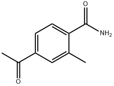 4-Acetyl-2-methylbenzoic acid amide Struktur