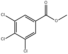 Methyl 3,4,5-trichlorobenzoate Struktur