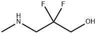 2,2-difluoro-3-(methylamino)propan-1-ol Struktur