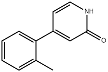 2-Hydroxy-4-(2-tolyl)pyridine Struktur