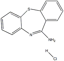 Dibenzo[b,f][1,4]thiazepin-11-amine HCl Struktur