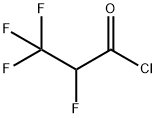 2,3,3,3-Tetrafluoropropionyl chloride Struktur