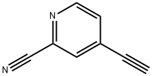 4-ethynylpicolinonitrile Struktur