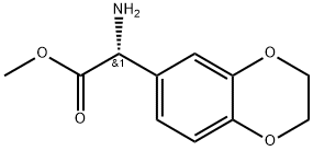 METHYL 2-(2H,3H-BENZO[3,4-E]1,4-DIOXIN-6-YL)(2R)-2-AMINOACETATE Struktur