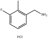 3-FLUORO-2-METHYLBENZYLAMINE Hydrochloride Struktur