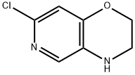 7-Chloro-3,4-dihydro-2H-pyrido[4,3-b][1,4]oxazine Struktur