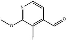 3-Fluoro-2-methoxy-pyridine-4-carbaldehyde Struktur