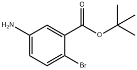 5-Amino-2-bromo-benzoic acid tert-butyl ester Struktur