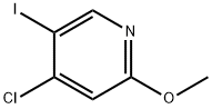 4-Chloro-5-iodo-2-methoxy-pyridine Struktur