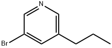 3-Bromo-5-(n-propyl)pyridine Struktur