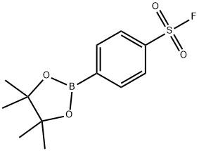 4-(tetramethyl-1,3,2-dioxaborolan-2-yl)benzene-1-sulfonyl fluoride Struktur