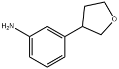 3-(oxolan-3-yl)aniline Struktur