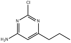 2-Chloro-4-amino-6-(n-propyl)pyrimidine Struktur