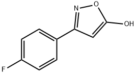 3-(4-fluorophenyl)-1,2-oxazol-5-ol Struktur