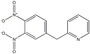 2-[(3,4-dinitrophenyl)methyl]pyridine Struktur