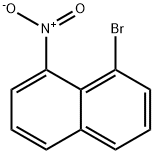 Naphthalene, 1-bromo-8-nitro- Struktur