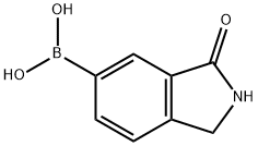 3-oxoisoindolin-5-ylboronic acid Struktur