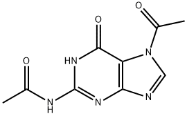 N,N'-diacetylguanine Struktur