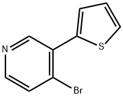 4-Bromo-3-(2-thienyl)pyridine|
