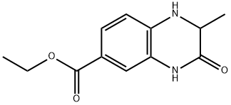 ethyl 2-methyl-3-oxo-1,2,3,4-tetrahydroquinoxaline-6-carboxylate Struktur