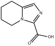 5H,6H,7H,8H-imidazo[1,5-a]pyridine-3-carboxylic acid Struktur