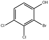 Phenol, 2-bromo-3,4-dichloro- Struktur