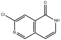 7-chloro-2,6-Naphthyridin-1(2H)-one Struktur