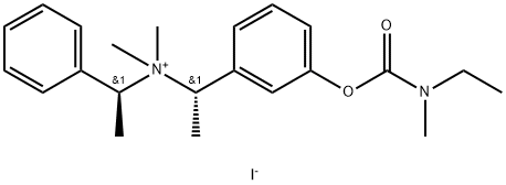 (S)-1-(3-(ethyl(methyl)carbamoyloxy)phenyl)-N,N-dimethyl-N-((S)-1-phenylethyl)ethanaminium iodide