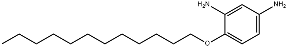 4-Dodecyloxy-m-phenylenediamine Struktur