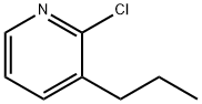 2-Chloro-3-(n-propyl)pyridine Struktur