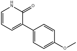 2-Hydroxy-3-(4-methoxyphenyl)pyridine Struktur