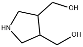 3,4-Dihydroxymethylpyrrolidine Struktur