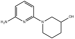 1-(6-AMINOPYRIDIN-2-YL)PIPERIDIN-3-OL Struktur