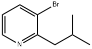 3-Bromo-2-(iso-butyl)pyridine Struktur