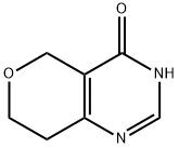 7,8-DIHYDRO-3H-PYRANO[4,3-D]PYRIMIDIN-4(5H)-ONE Struktur