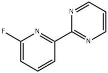 2-Fluoro-6-(pyrimidin-2-yl)pyridine Struktur