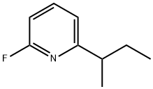 2-Fluoro-6-(sec-butyl)pyridine Struktur