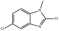 2,5-Dichloro-1-methyl-1H-benzo[d]imidazole Struktur