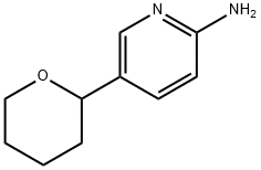 5-(tetrahydro-2H-pyran-2-yl)pyridin-2-amine Struktur