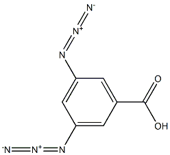 Benzoic acid, 3,5-diazido- Struktur