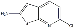 6-chlorothieno[2,3-b]pyridin-2-amine Struktur