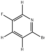 2-Bromo-5-fluoropyridine-d3 Struktur