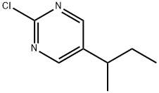 2-Chloro-5-(sec-butyl)pyrimidine Struktur