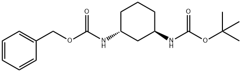 benzyl tert-Butyl ((1R,3R)-cyclohexane-1,3-diyl)dicarbamate